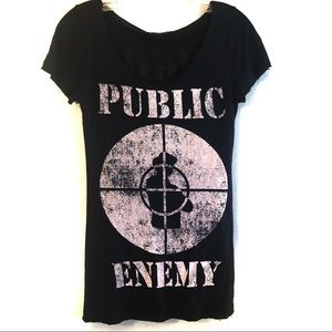 Chaser Public Enemy Graphic tee size small